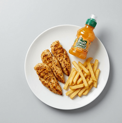 Kids 3 Grilled Chicken Strips 