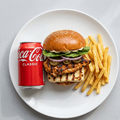 Rani’s Peri Peri Special Burger 