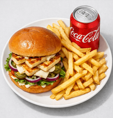 The Halloumi Burger 